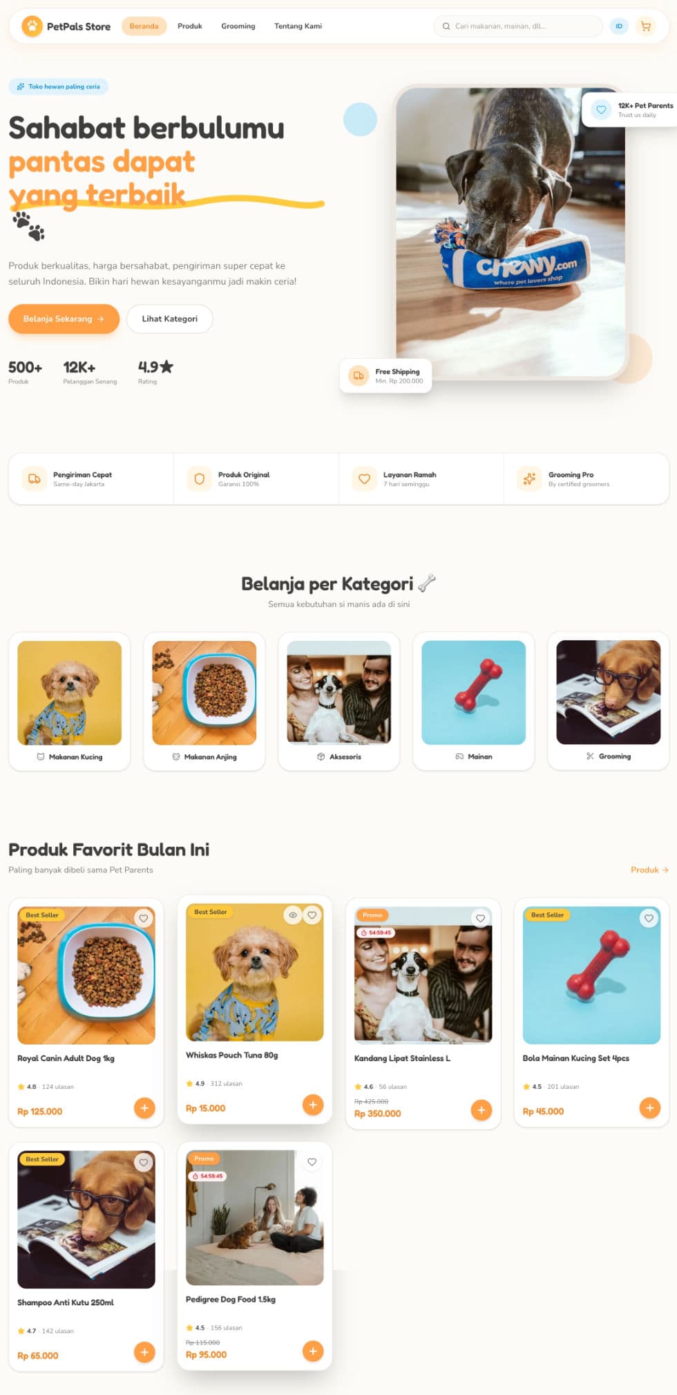 Pet Pals Store